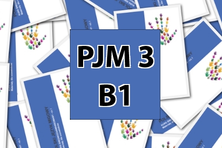 podręcznik do kursu PJM B1
